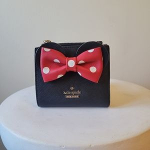 Kate spade x Disney Minnie mouse wallet